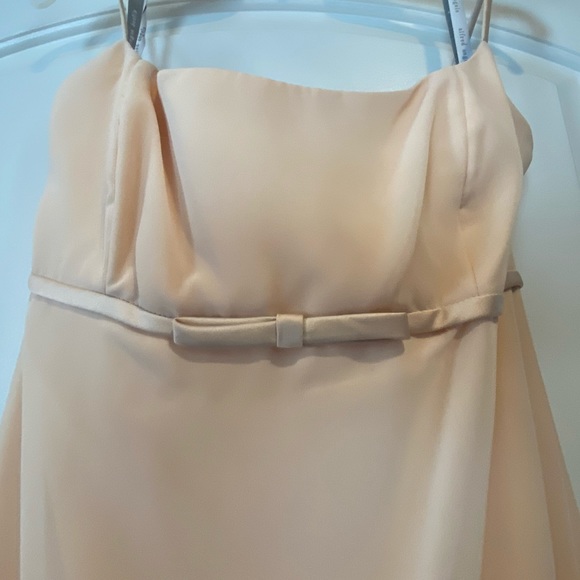 Alfred Angelo Champagne Bridesmaid Dress NWT - Picture 3 of 6